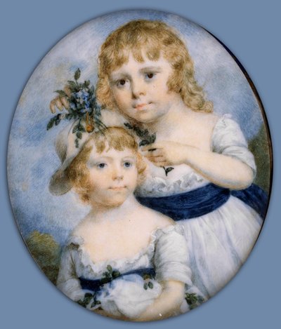 Portrait of Two Sisters by James Nixon